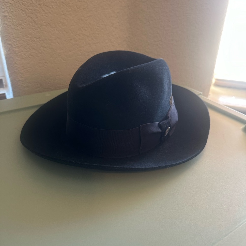 Stetson Black Fedora Hat